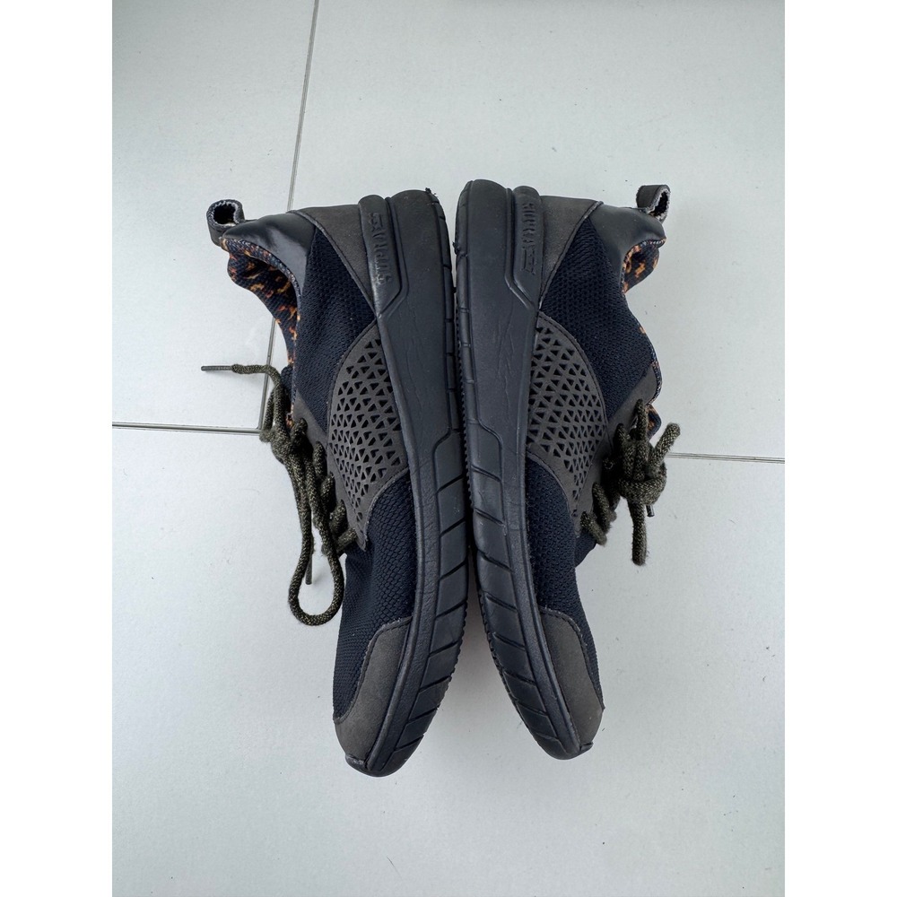 Supra Scissor Black Leopard Print Lined Athletic Sneakers Shoes‎ US 5.5 Designer - Picture 9 of 10